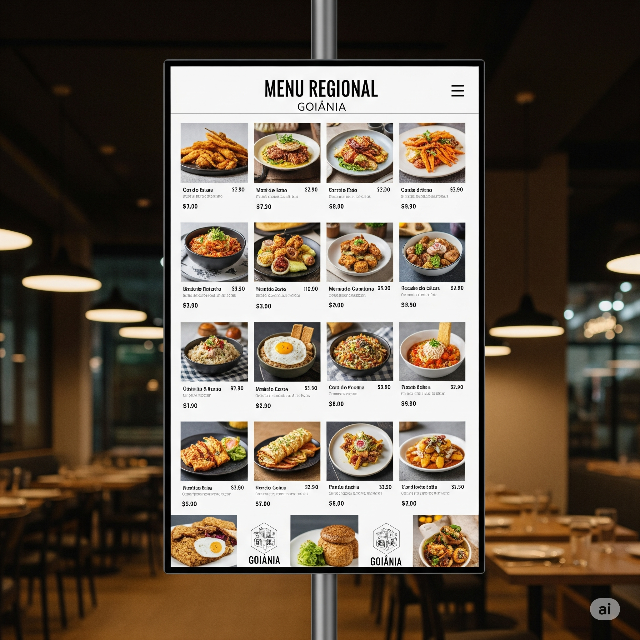 Cardápio Digital em Goiânia