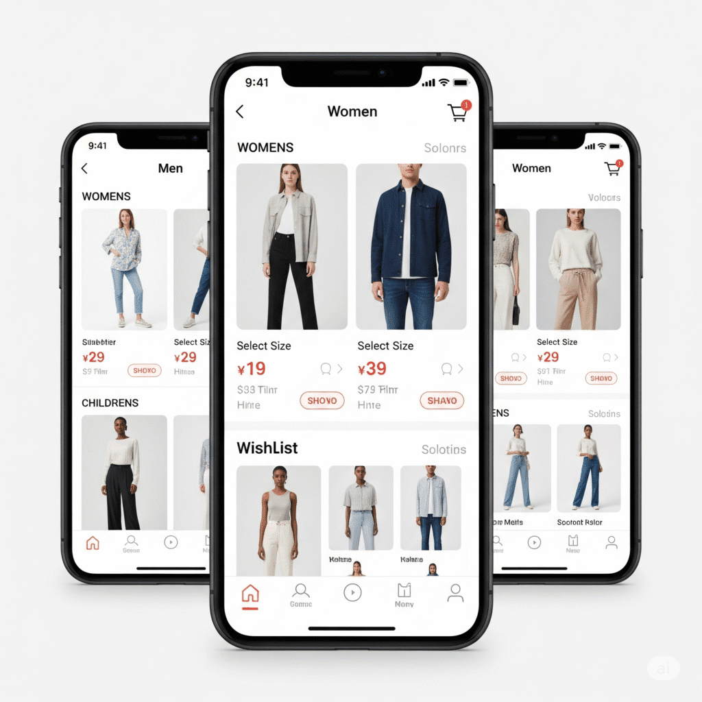 aplicativo para loja de roupa