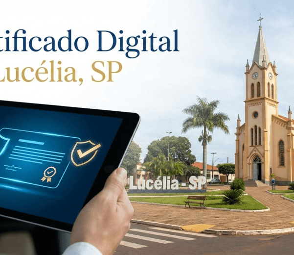 certificado digital em lucélia