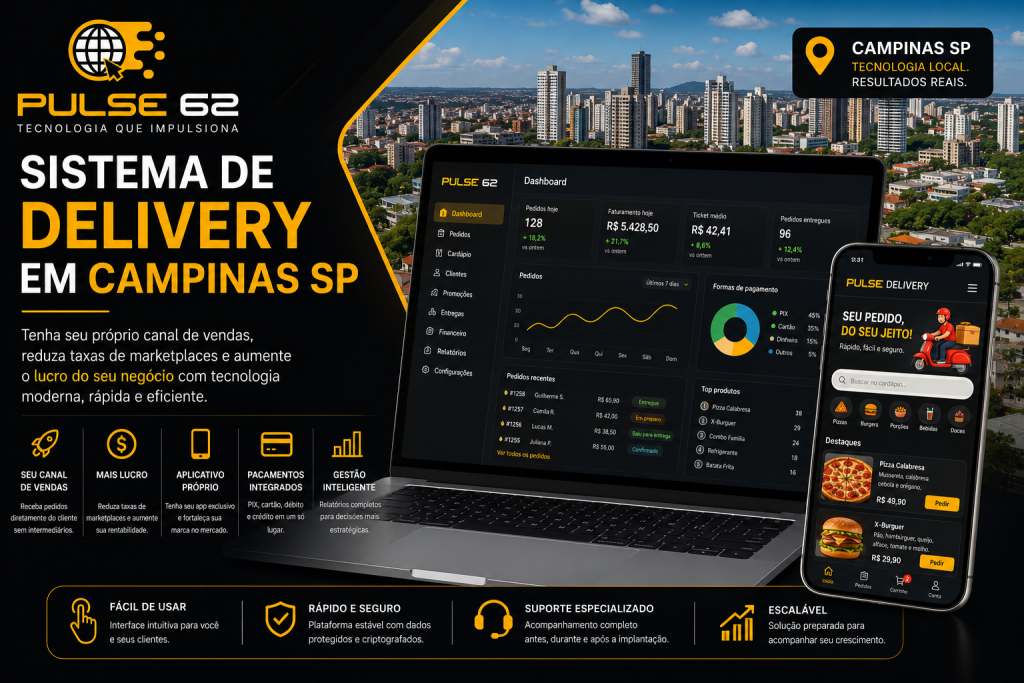 Sistema de Delivery em Campinas SP