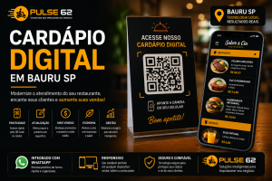 Cardápio Digital em Bauru SP