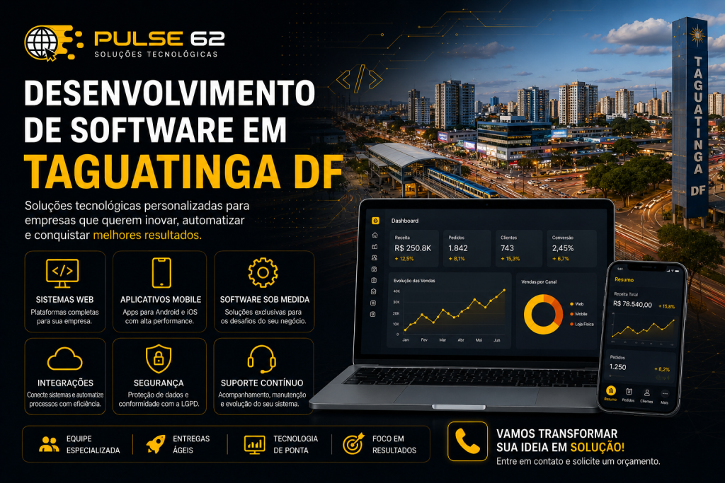 Desenvolvimento de Software em Taguatinga DF
