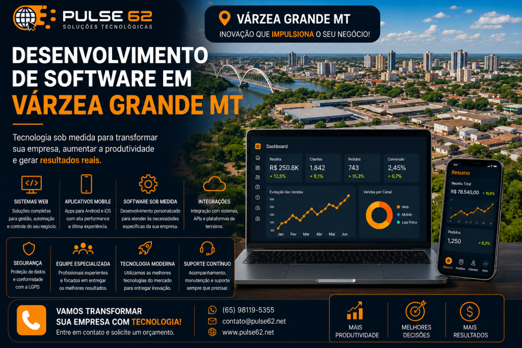 Desenvolvimento de Software em Várzea Grande MT