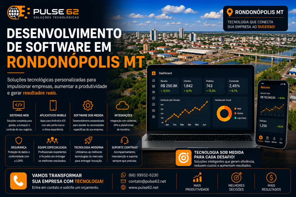 Desenvolvimento de Software em Rondonópolis MT
